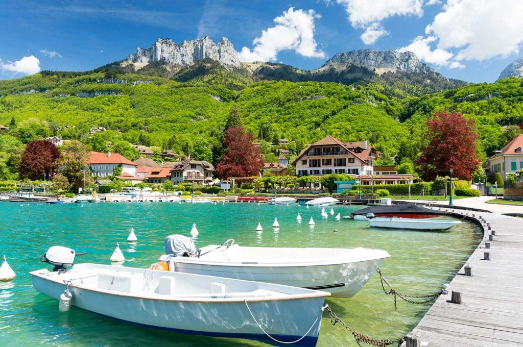 Wasseraktivitäten in Annecy