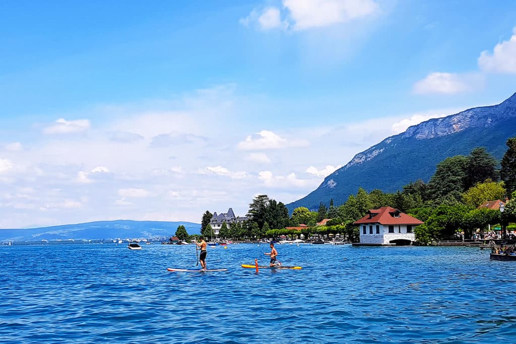 activités sur le lac