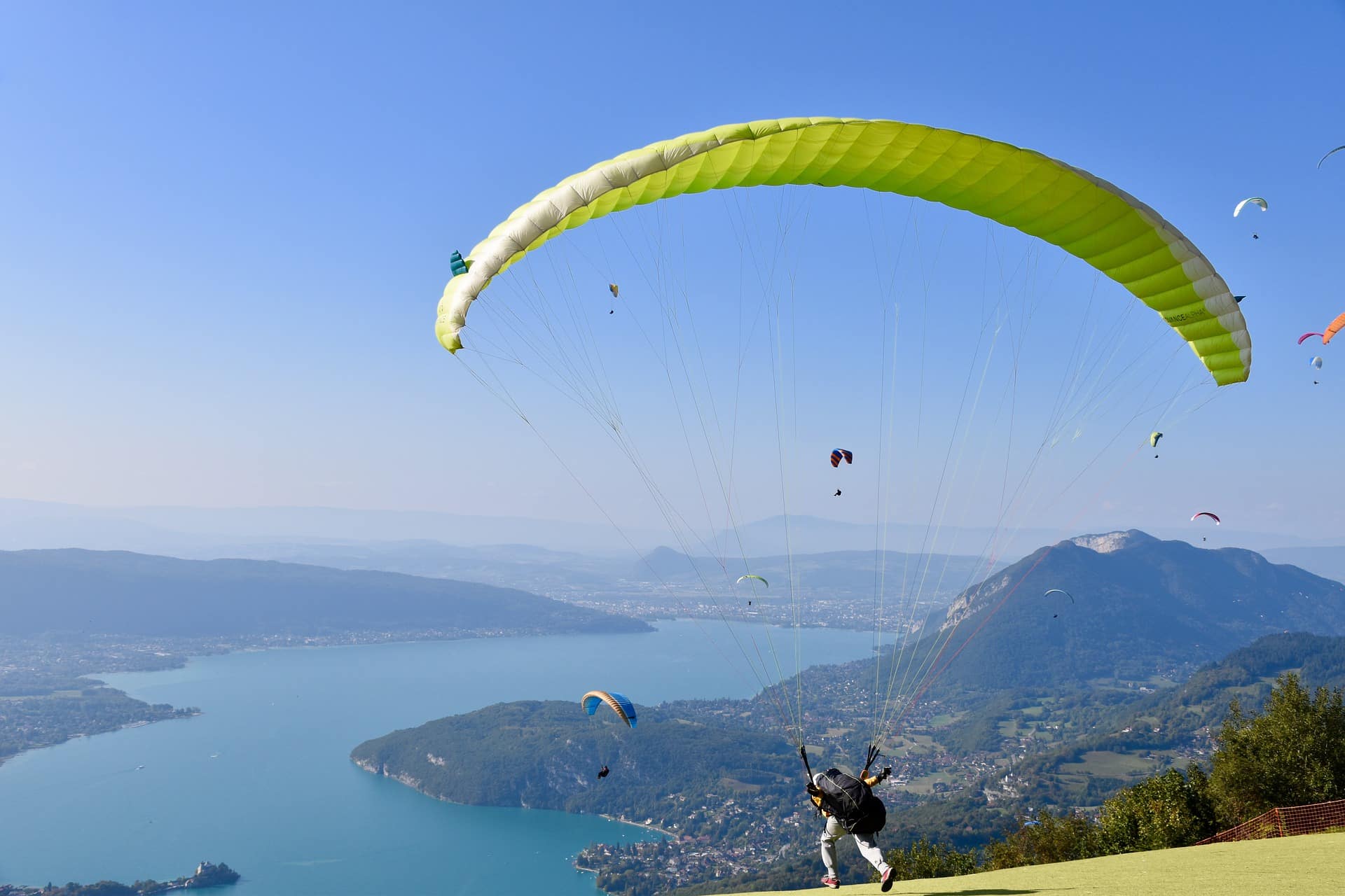 Parapente à Annecy vol découverte et baptême de parapente en HauteSavoie