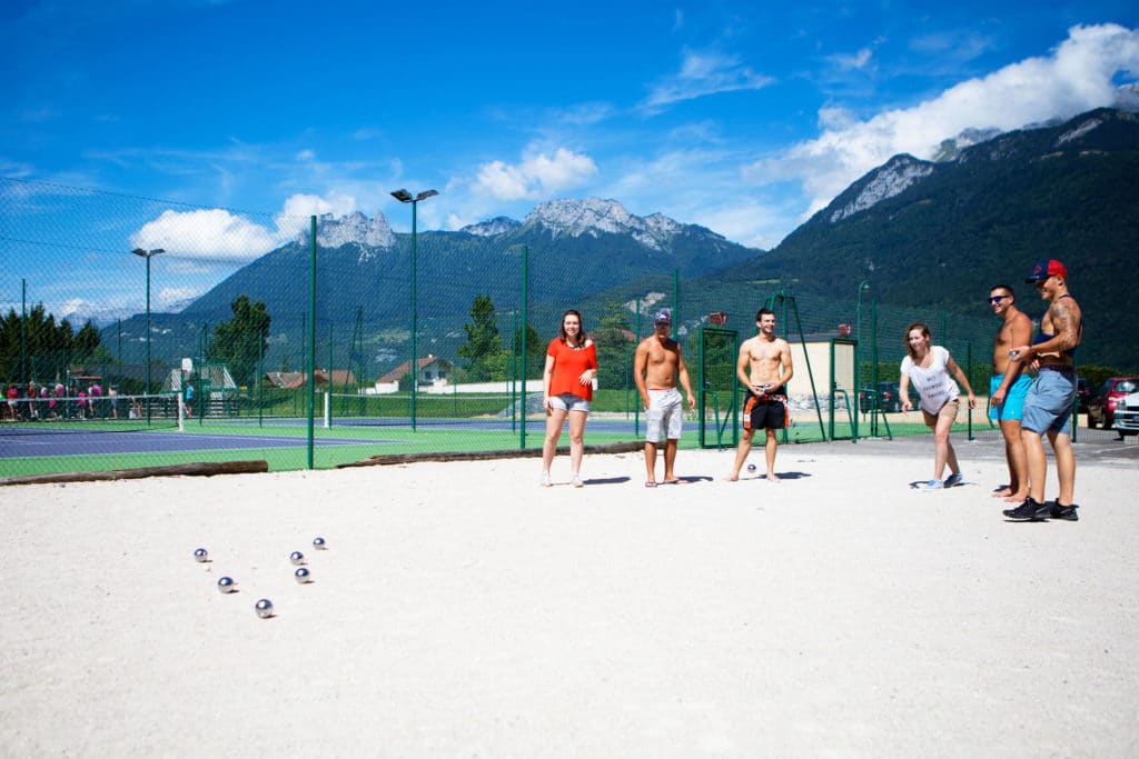 terrain de pétanque