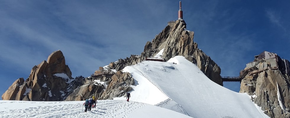 aiguille du midi à Chamonix