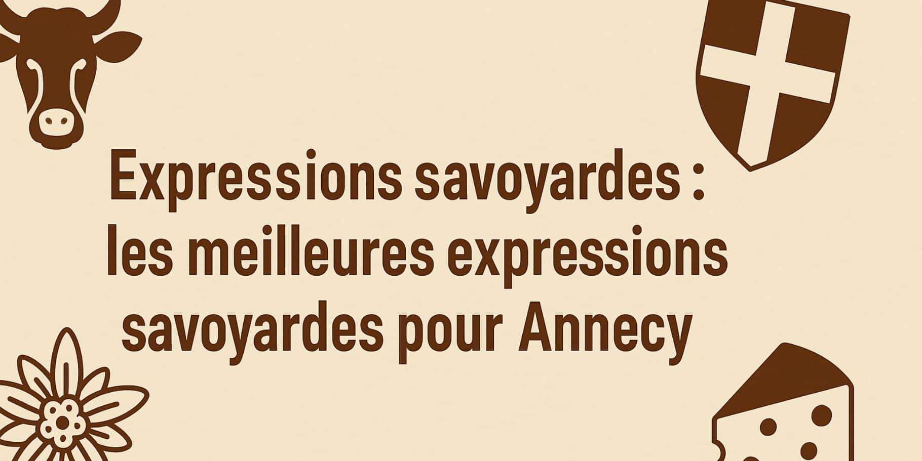 expressions savoyardes